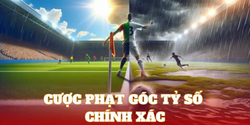 Chinh phục cược phạt góc tỷ số chính xác để nhận thưởng cực khủng